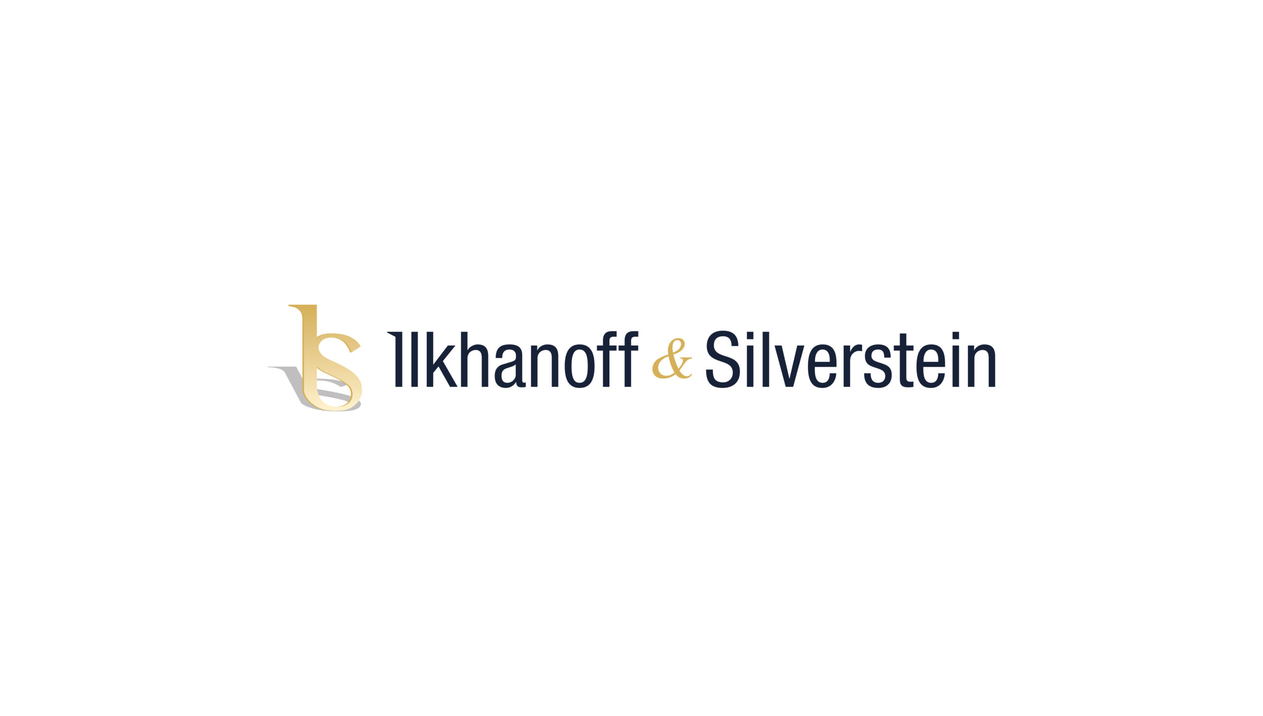 Logo of Ilkhanoff & Silverstein with a stylized monogram featuring the letters