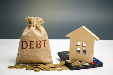 debt and house